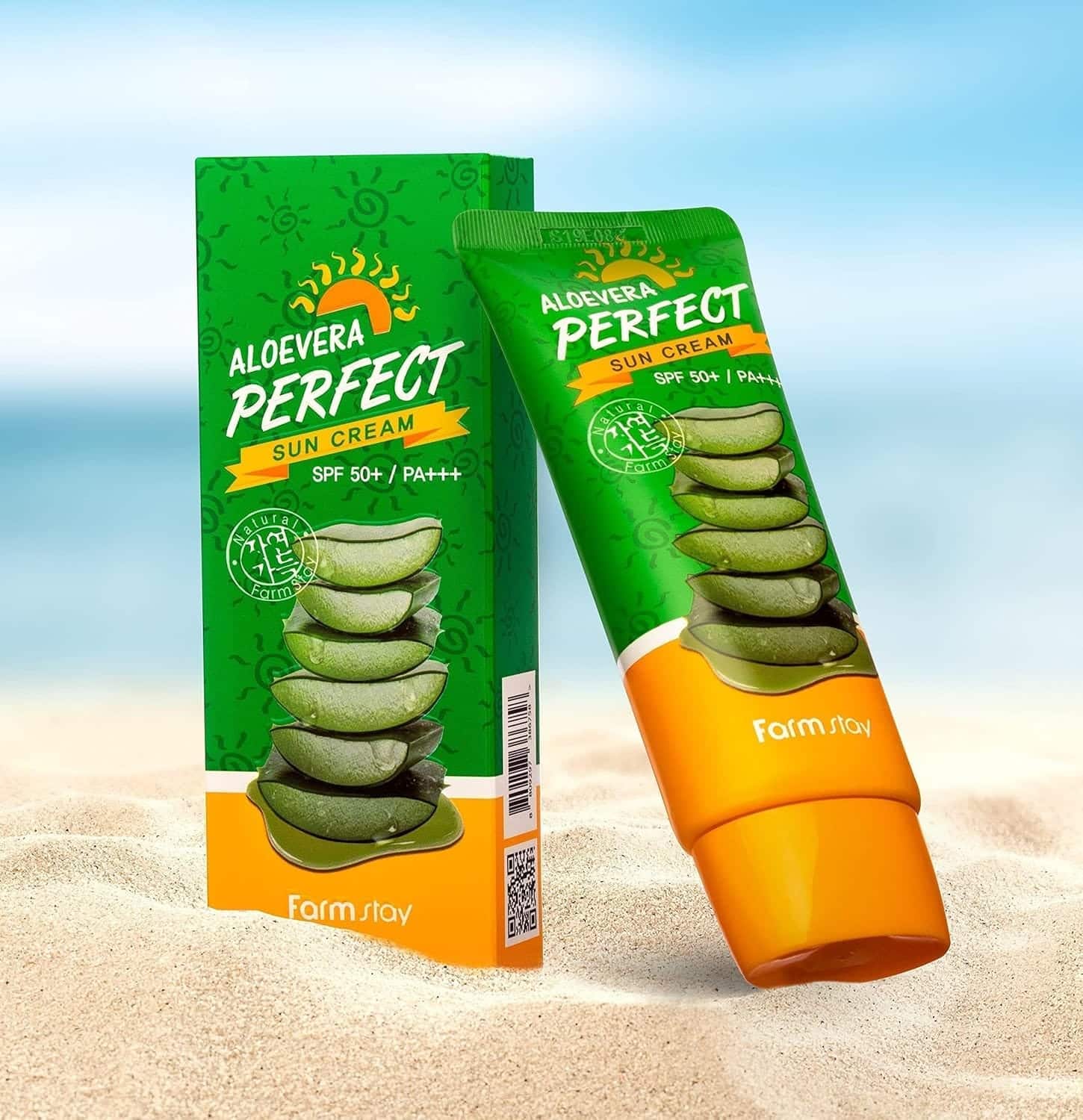 Farmstay Aloevera Perfect Sun Cream SPF50+ / PA+++ 70ml