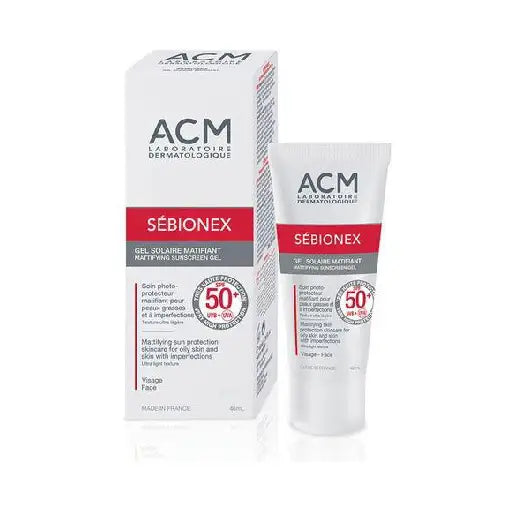 ACM Sébionex Mattifying Sunscreen Gel SPF 50+ 40ml