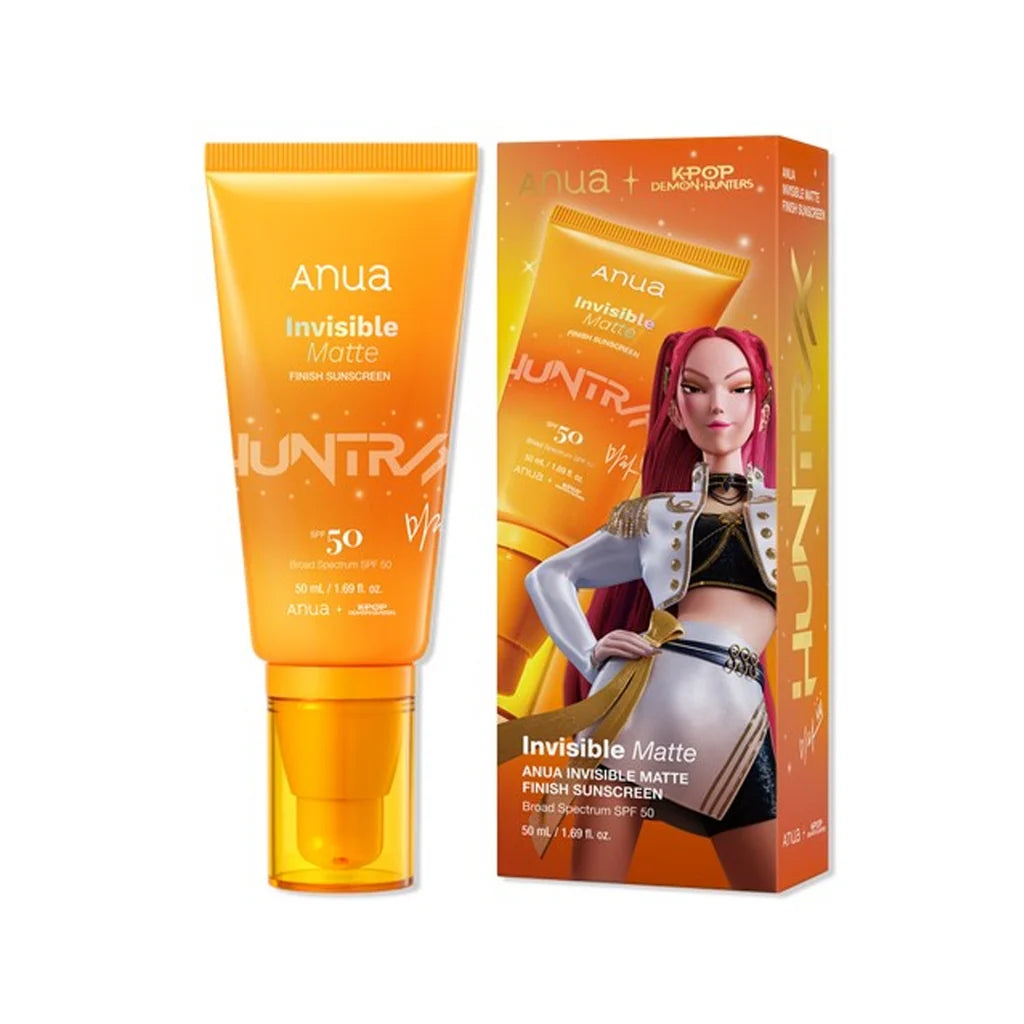 Anua Invisible Matte Finish Sunscreen SPF50 PA+++ (K-POP Demon Hunters Edition) 50ml