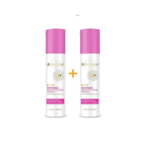 Beesline Whitening Sensitive Zone Cream Duo Pack1+1 Free     2 x 50ml