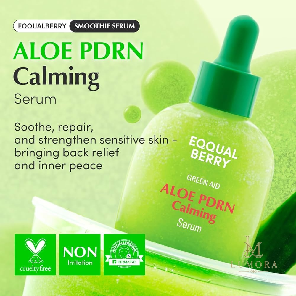 EQQUALBERRY Green Aid Aloe PDRN Calming Serum
