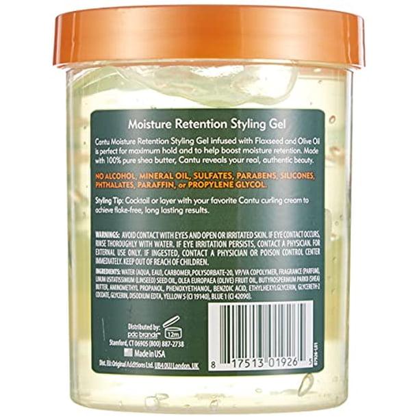 Cantu Shea Butter Moisture Retention Styling Gel with Flaxseed and Olive Oil