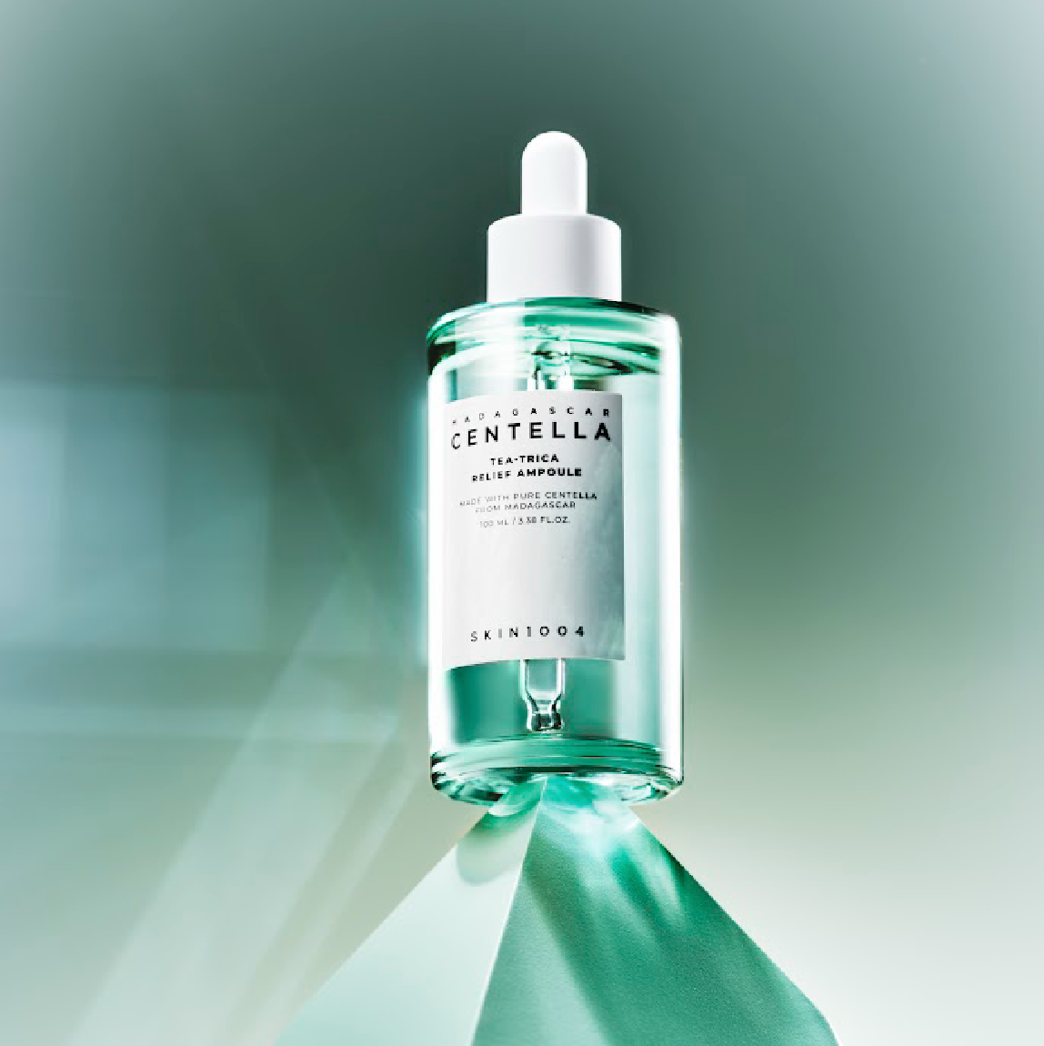SKIN1004 Madagascar Centella Tea-Trica Relief Ampoule - 100ml(from emirates)