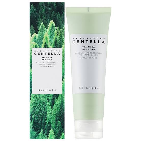 SKIN1004 Madagascar Centella Tea-Trica BHA Foam - 125ml(from emirates)