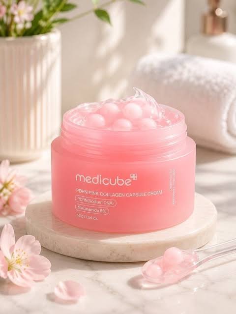 Medicube PDRN Pink Collagen Capsule Cream - 55g(from emirates)