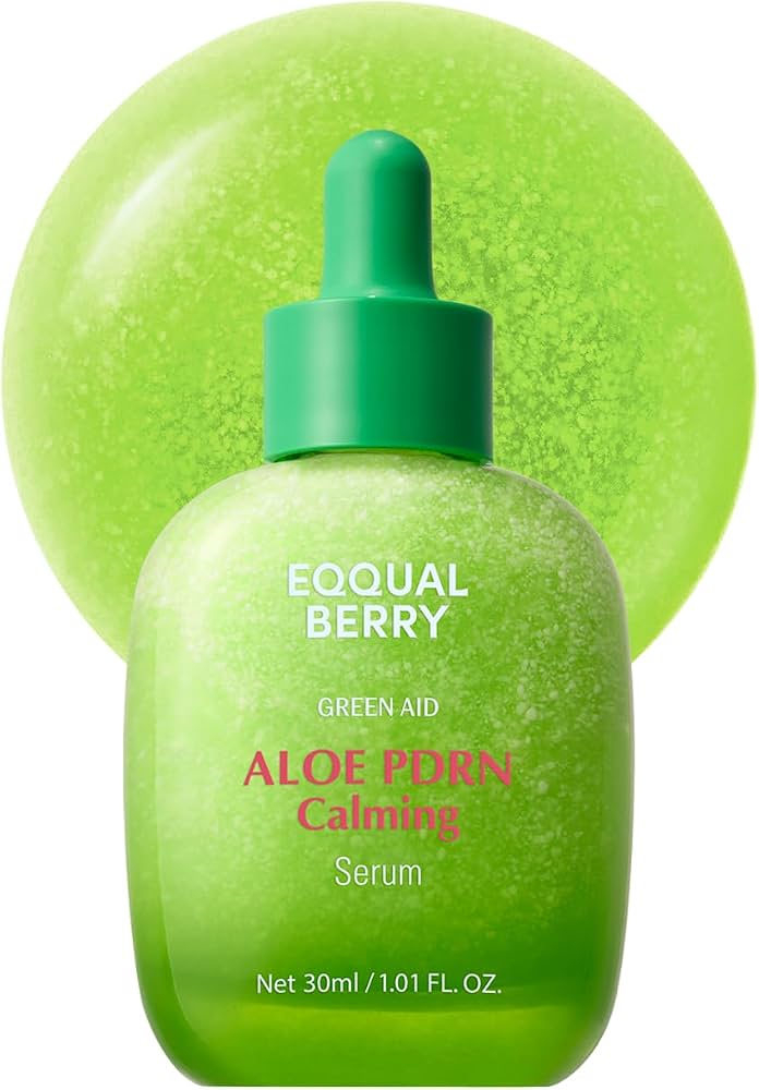 Eqqualberry Green Aid Aloe PDRN Calming Serum - 30ml(from emirates)