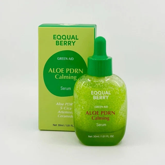 Eqqualberry Green Aid Aloe PDRN Calming Serum - 30ml(from emirates)
