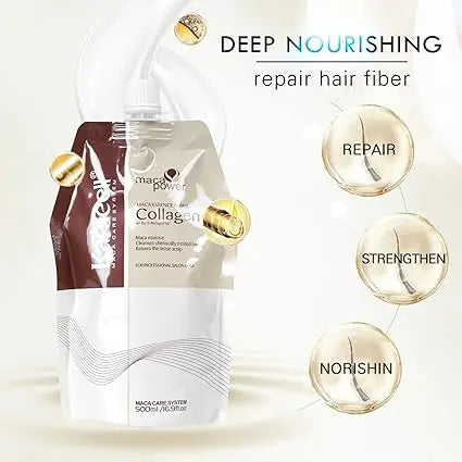 Karseell Maca Power Maca Essence Repair Collagen Hair Mask (Squeeze Pouch) 500ml