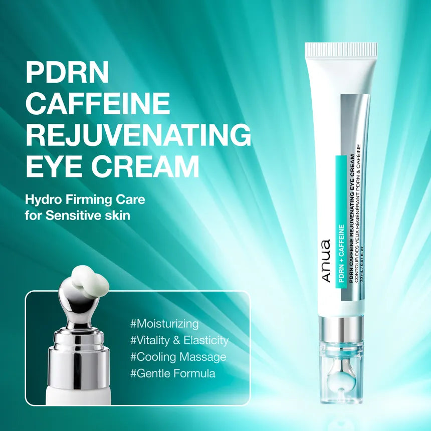 Anua Hydro Firming PDRN Caffeine Rejuvenating Eye Cream 20ml