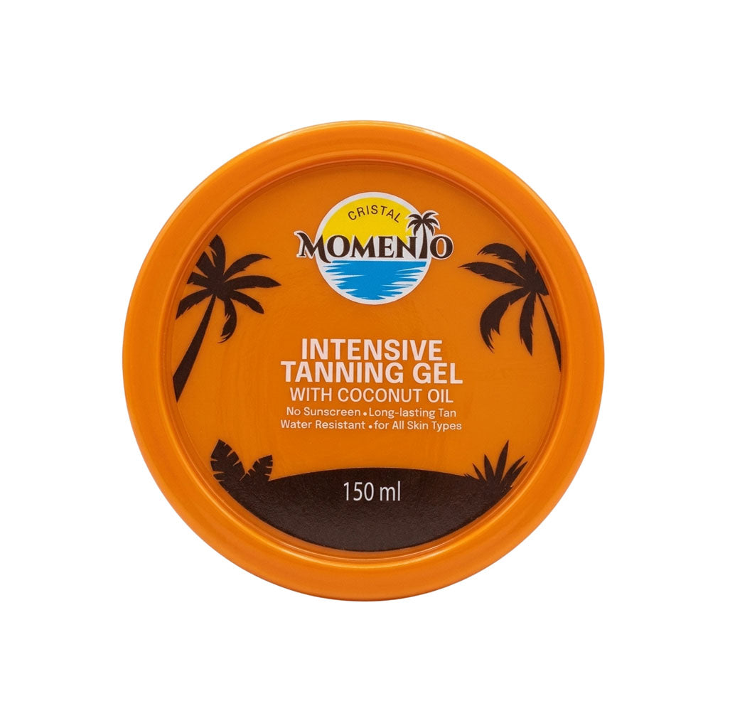 CRISTAL MOMENTO Intensive Tanning Gel with Coconut Oil 150ml