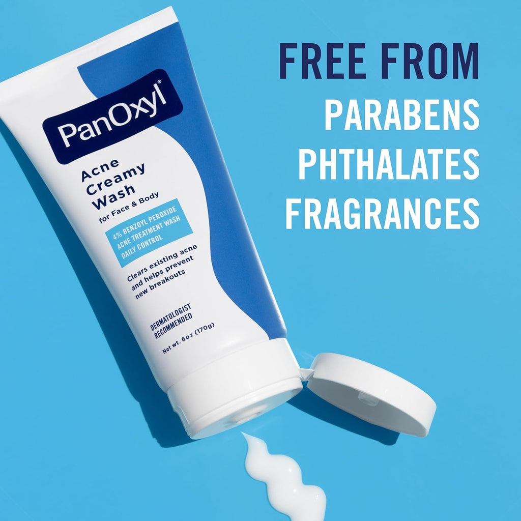 PanOxyl Acne Creamy Wash 170g (Daily Control)