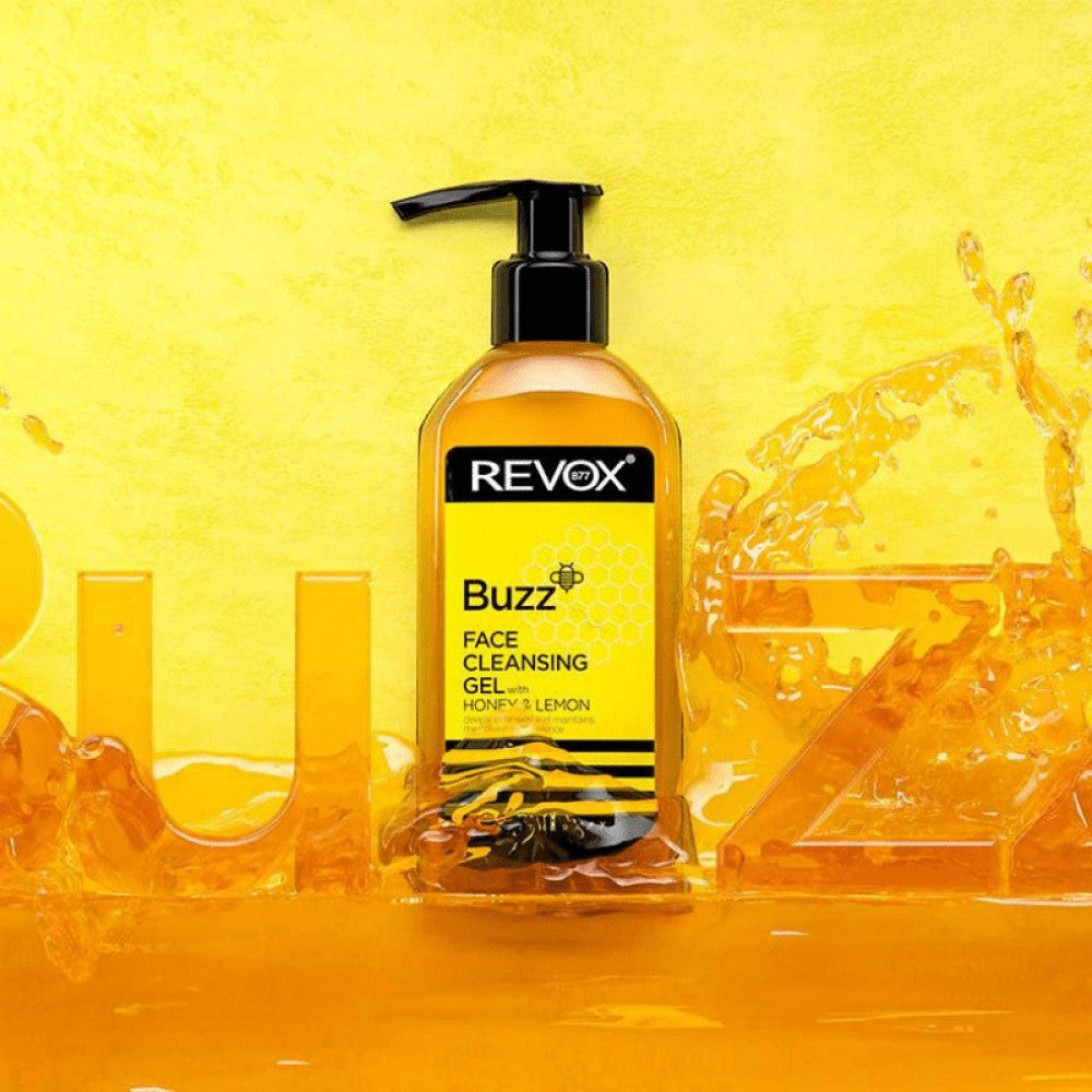 REVOX B77 Buzz Face Cleansing Gel with Honey & Lemon 180ml