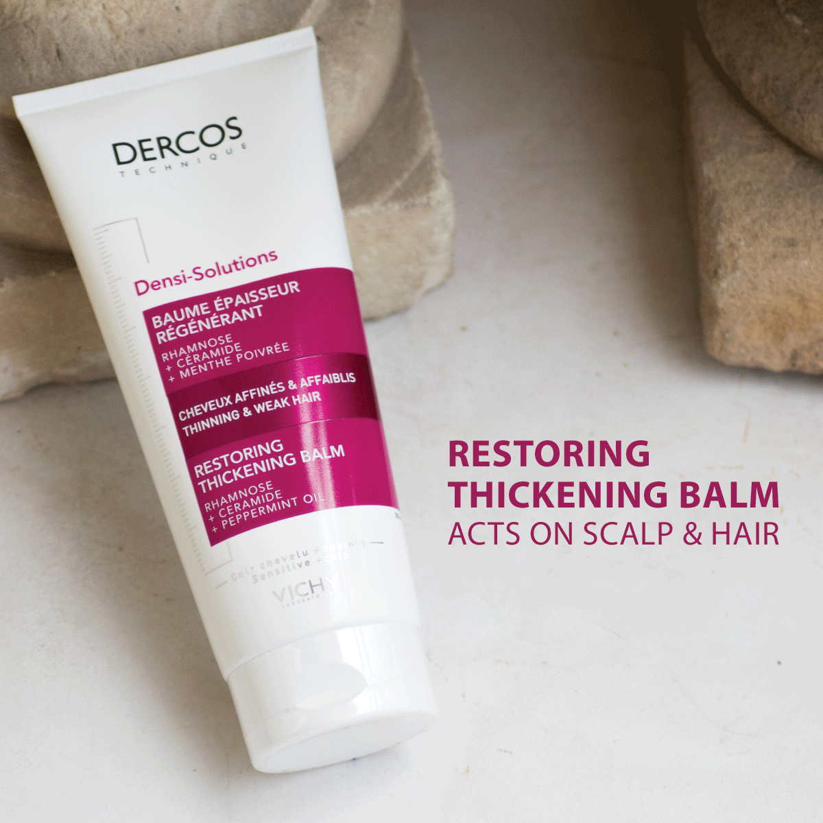 Vichy Dercos Densi-Solutions Restoring Thickening Balm 200ml
