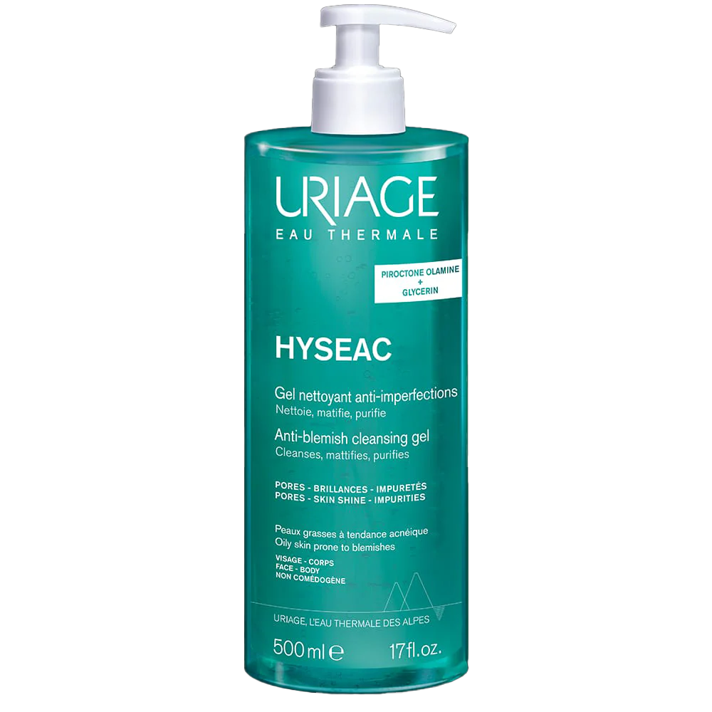 Uriage Hyséac Anti-Blemish Cleansing Gel (500ml)