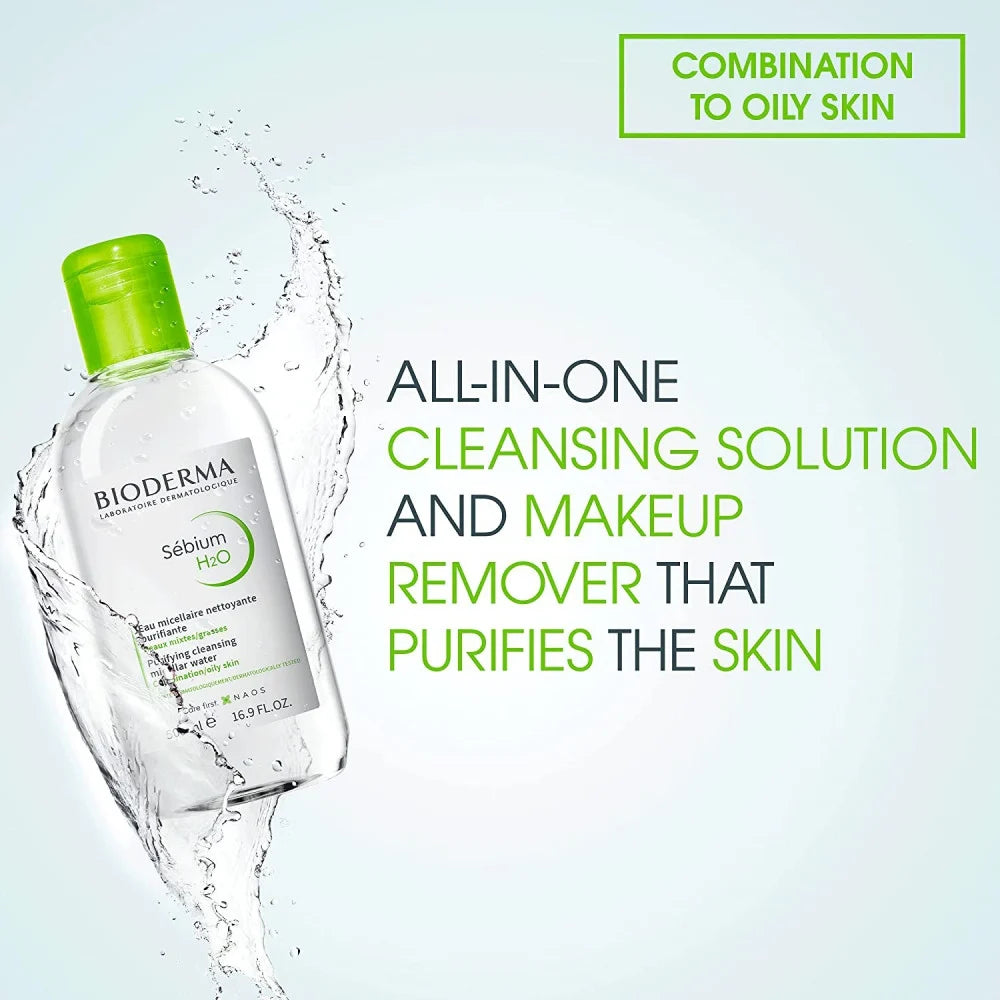 Bioderma Sébium H2O Purifying Cleansing Micellar Water 250 ml