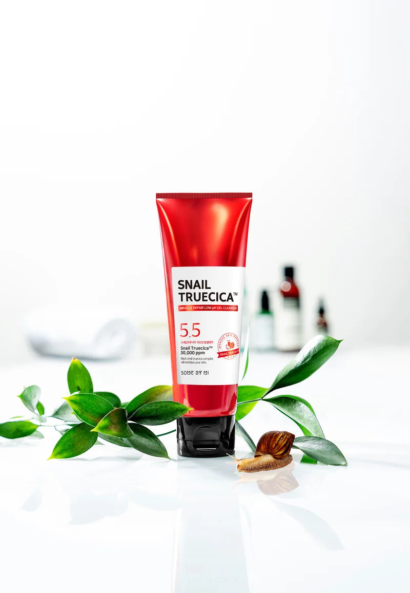 Some By Mi Snail Truecica Miracle Repair Low pH Gel Cleanser (100ml)