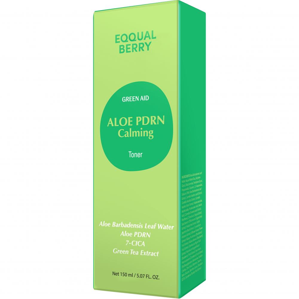EQQUAL BERRY Green Aid Aloe PDRN Calming Toner (150ml)