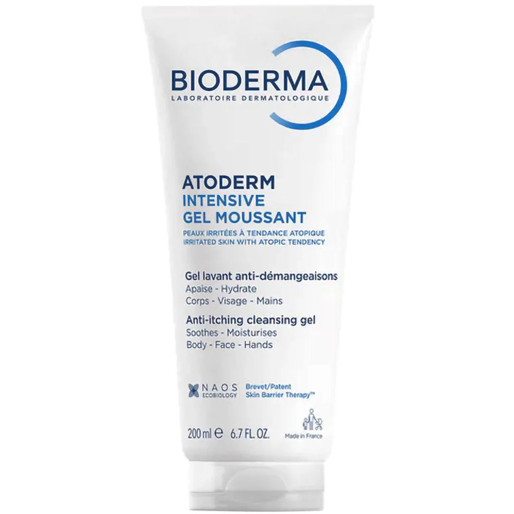 Bioderma Atoderm Intensive Gel Moussant Anti-Itching Cleansing Gel 200ml
