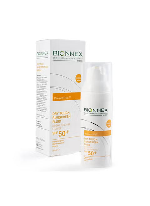 Bionnex Preventiva Dry Touch Sunscreen Fluid SPF 50+ (Buy 1 Get 1 Free)