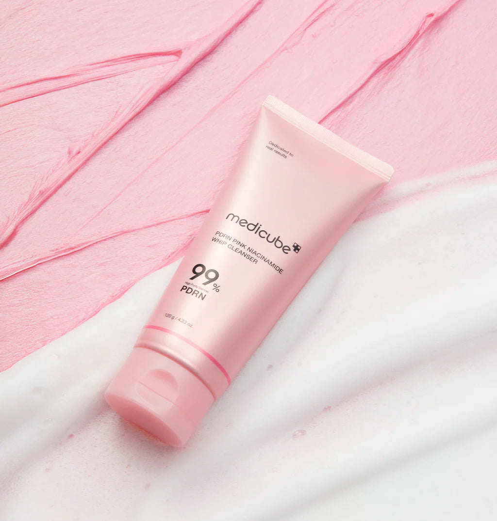 Medicube PDRN Pink Niacinamide Whip Cleanser (120 g)