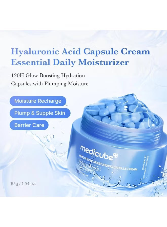 Medicube Hyaluronic Moisturizing Capsule Cream 55g