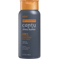 Cantu Men's Collection 3 In 1 Shampoo, Conditioner, and Body Wash 400ml