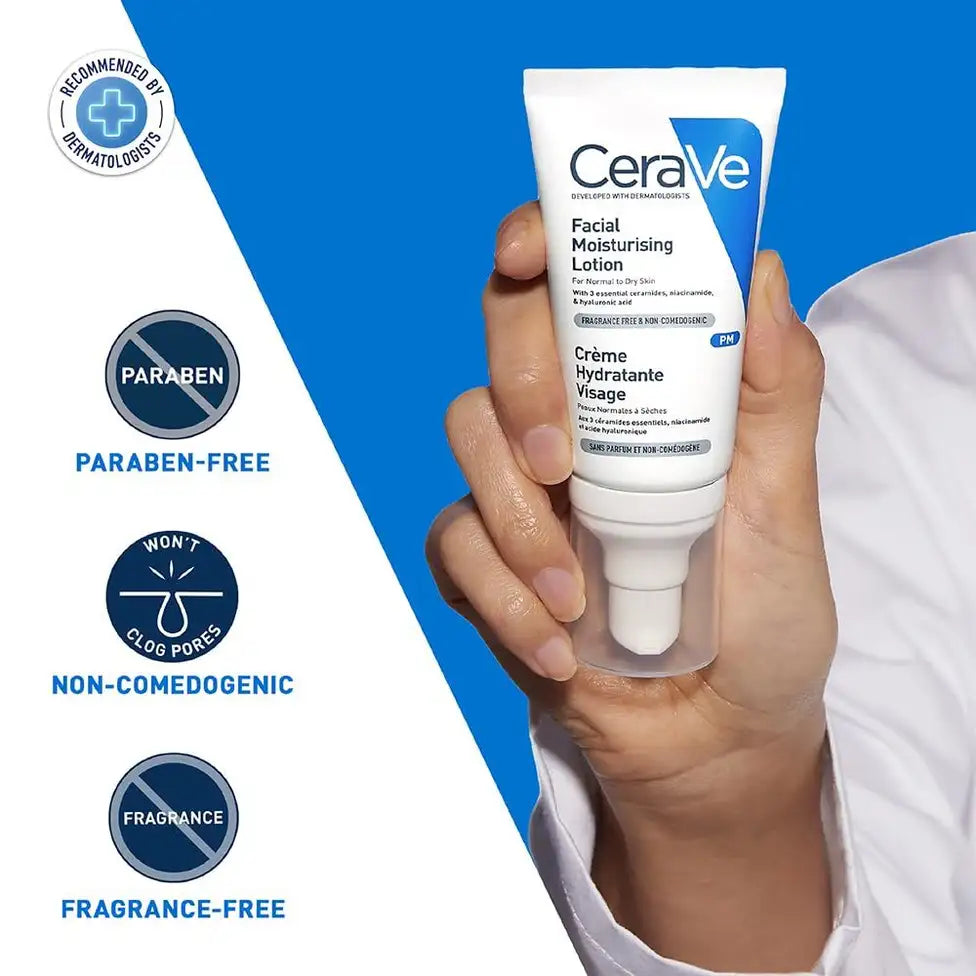 CeraVe Facial Moisturising Lotion (PM) 52ml
