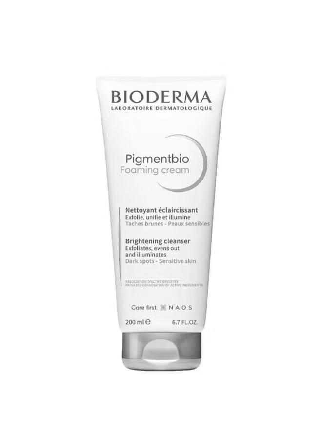 Bioderma Pigmentbio Foaming Cream Brightening Cleanser 200ml