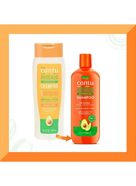 Cantu Avocado Hydrating Shampoo 400ml