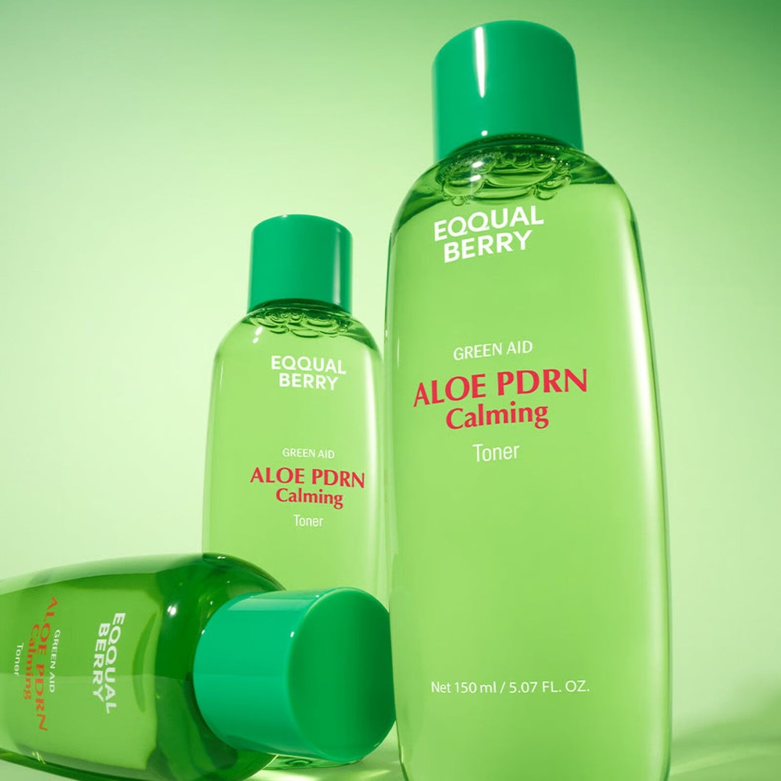 EQQUAL BERRY Green Aid Aloe PDRN Calming Toner (150ml)