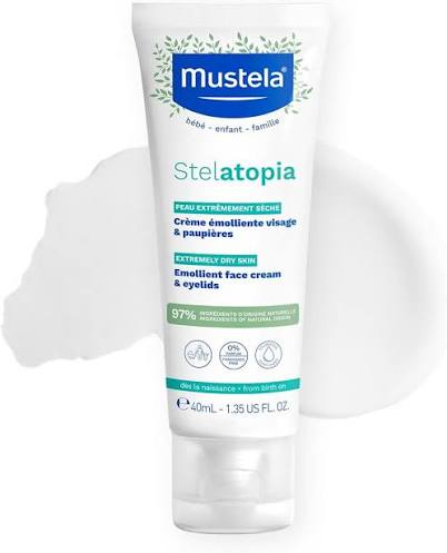 Mustela Stelatopia Emollient Face Cream & Eyelids 40ml
