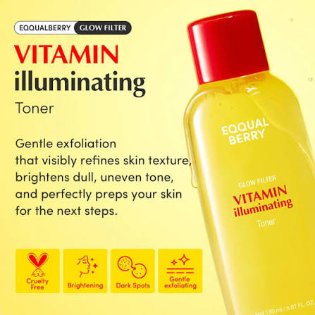 Eqqualberry Glow Filter Vitamin Illuminating Toner (150ml)