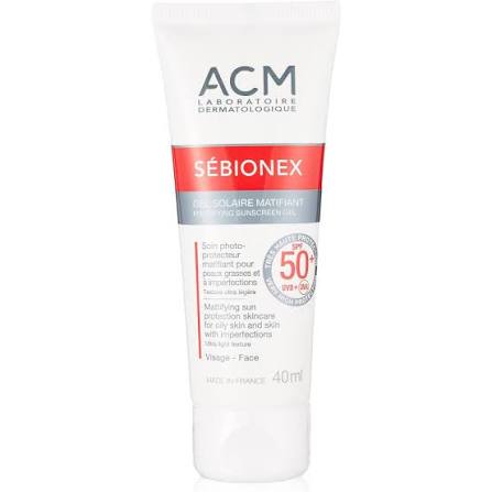 ACM Sébionex Mattifying Sunscreen Gel SPF 50+ 40ml