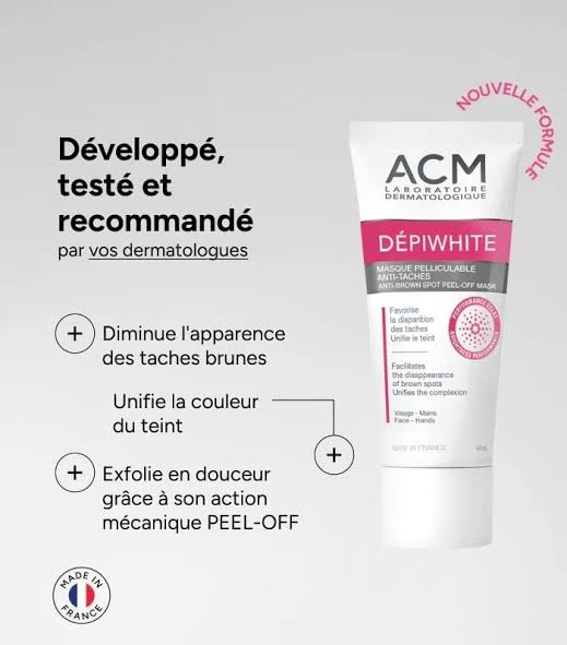 ACM Dépiwhite.S Whitening Photo-Protector Skincare SPF 50+ 50ml