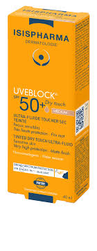 Isispharma Uveblock SPF 50+ Tinted Dry Touch Ultra-Fluid (Light)