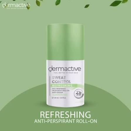 Dermactive Sweat Control Refreshing Deodorant Roll-on (60 ml)