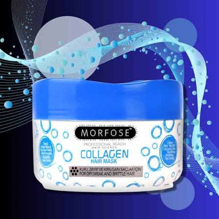 Morfose Professional Collagen Hair Mask For Dry, Weak & Brittle Hair 500ml
