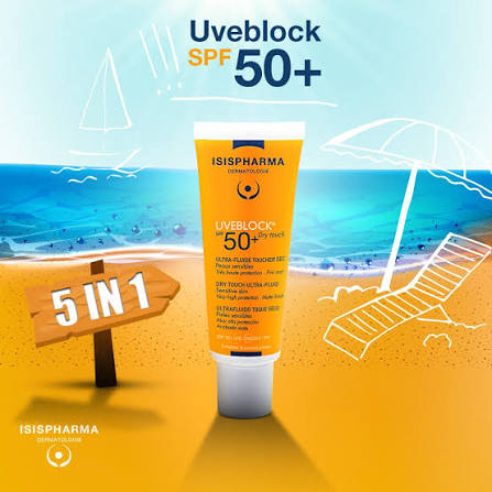 Isispharma Uveblock® SPF 50+ (Medium) Fluide Teinté / Fluido Con Color (Tinted Fluid)