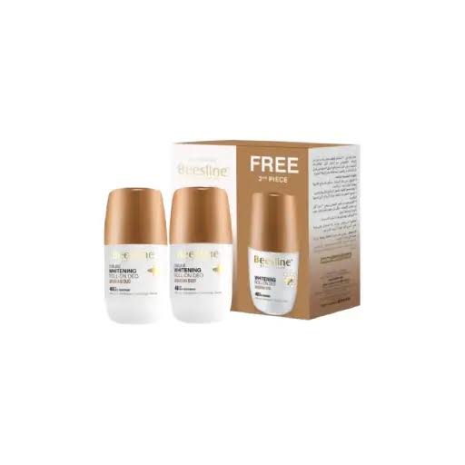 (Beesline Whitening Roll-On Deodorant-Arabian Oud Promo Pack 1+1 free) 50ml