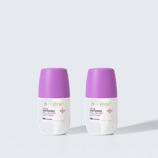 (Beesline Whitening Roll-On Deodorant - Beauty Pearl Promo Pack)(Buy 1 Get 1 Free)