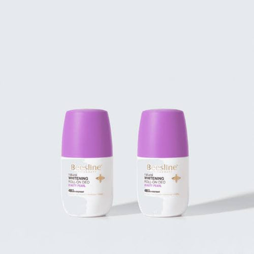 (Beesline Whitening Roll-On Deodorant - Beauty Pearl Promo Pack)(Buy 1 Get 1 Free)