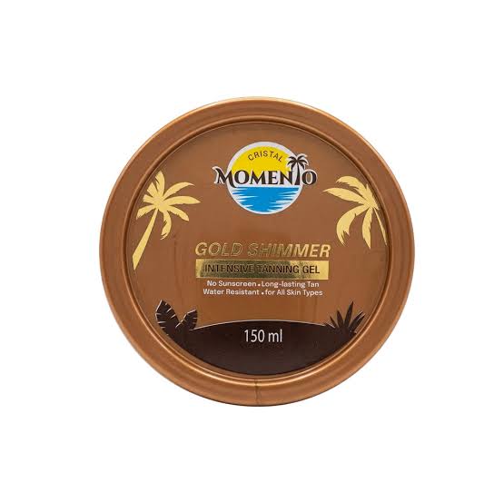 CRISTAL MOMENTO Gold Shimmer Intensive Tanning Gel 150ml