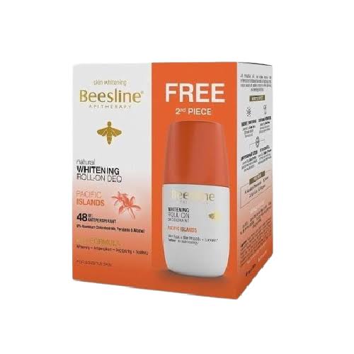 Beesline Whitening Roll-On Deodorant - Pacific Islands (Buy 1 Get 1 Free)