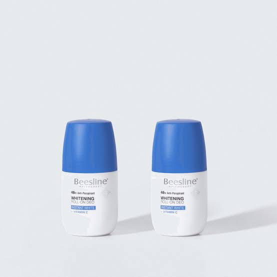 Beesline Men's Whitening Roll-On Deodorant - Instant White + Vitamin C (Buy 1 Get 1 Free)