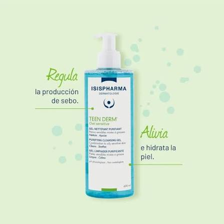 ISISPHARMA Teen Derm Gel Sensitive – 400ml