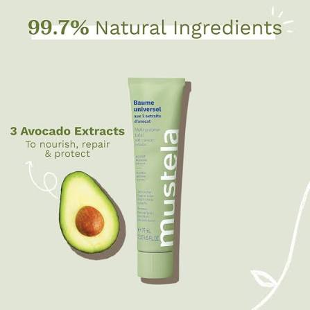 Mustela Multi-purpose Balm with 3 Avocado Extracts (Mustela BIO) 75ml