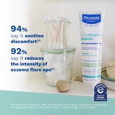 Mustela Stelatopia+ Lipid-Replenishing Cream Anti-Itching (Mustela BIO) 150ml