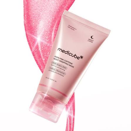 Medicube PDRN Pink Caffeine Night Wrapping Mask (75ml)
