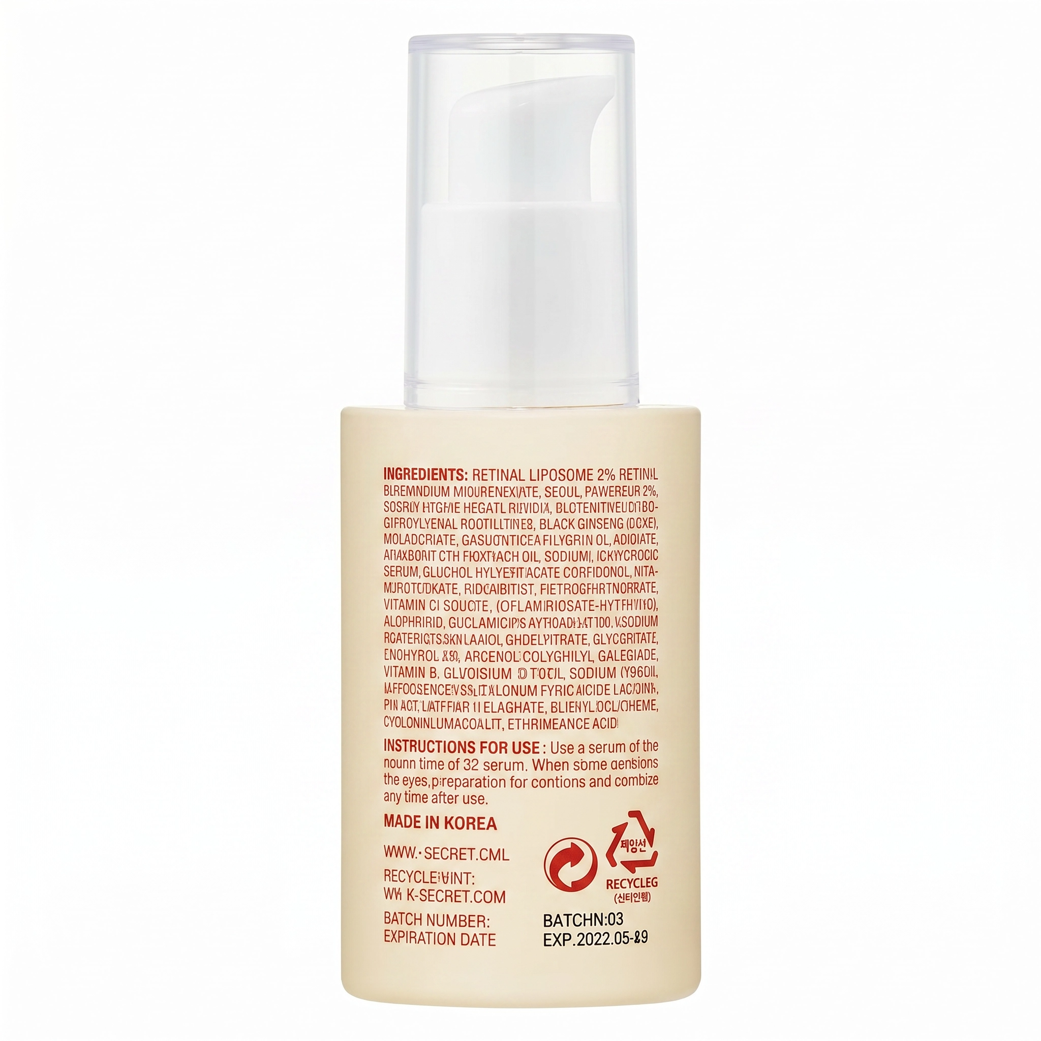 K-SECRET SEOUL 1988 SERUM