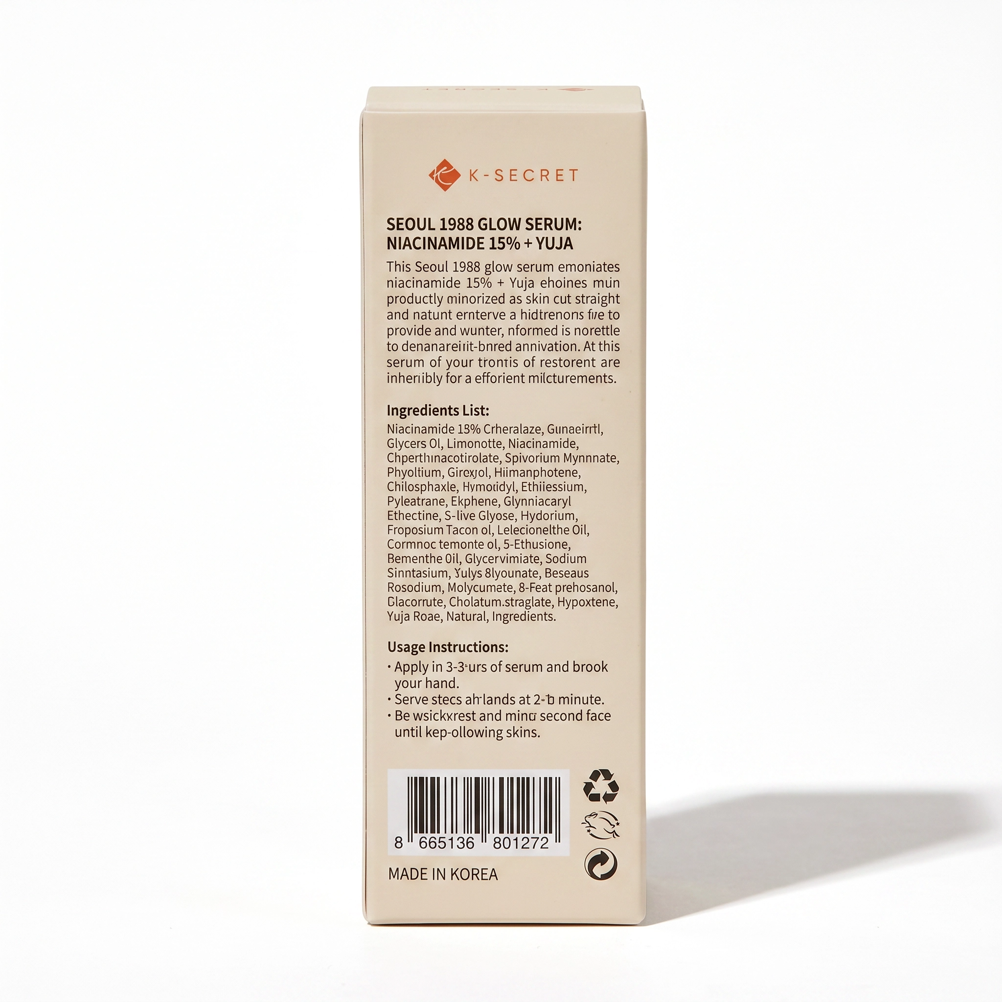 K-SECRET SEOUL 1988 SERUM
